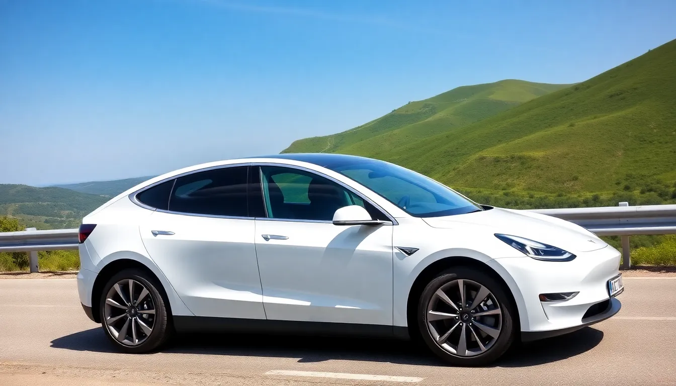 Essai Tesla Model Y Grande Autonomie : 586 km d'autonomie et performances au banc d'essai 1 essai tesla model y grande autonomie