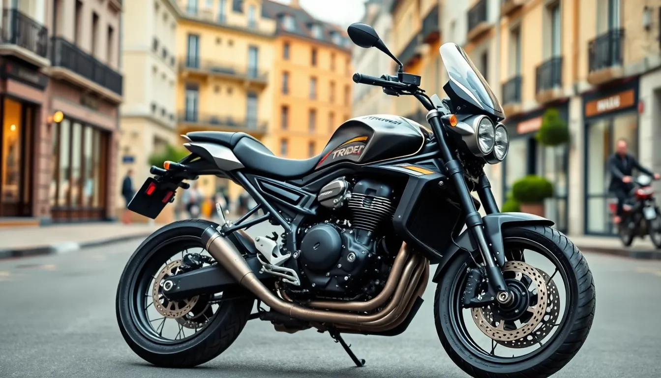 essai triumph trident 660